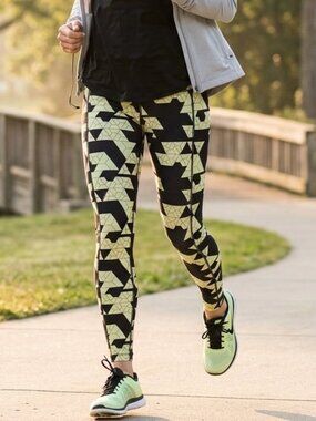 Oiselle Athletic Women's Leggings Waistband Pocket Size 06 Activewear Running